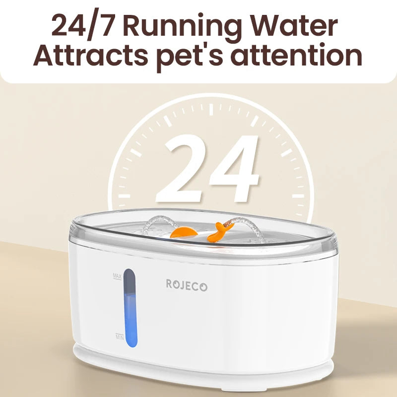 2.5L Pet Dual Water Fountain