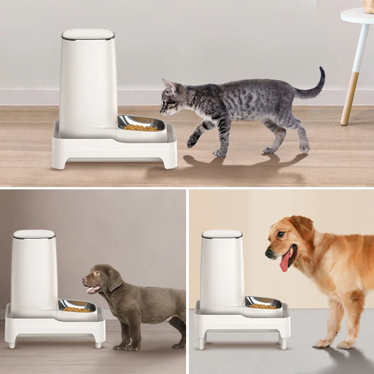 Elevated Holder For Automatic Pet Feeders